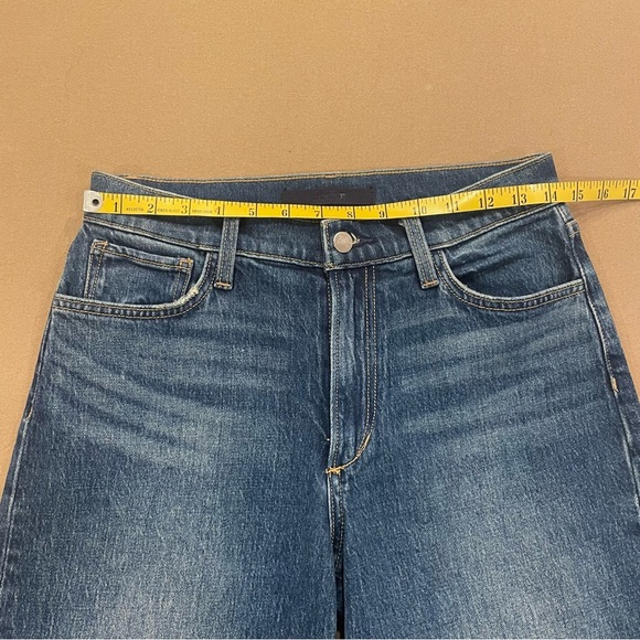Joe’s Jeans Women’s Blake High Rise Wide Leg Crop Jeans Lightly Distressed 26 - Picture 12 of 16